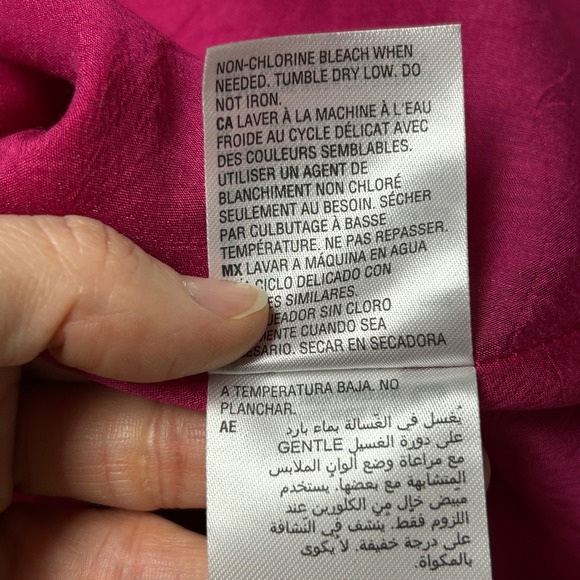 Zerina Akers for Bar III Dress Women's M Sleeveless Cowl Neck Pink Barbiecore - Picture 7 of 10